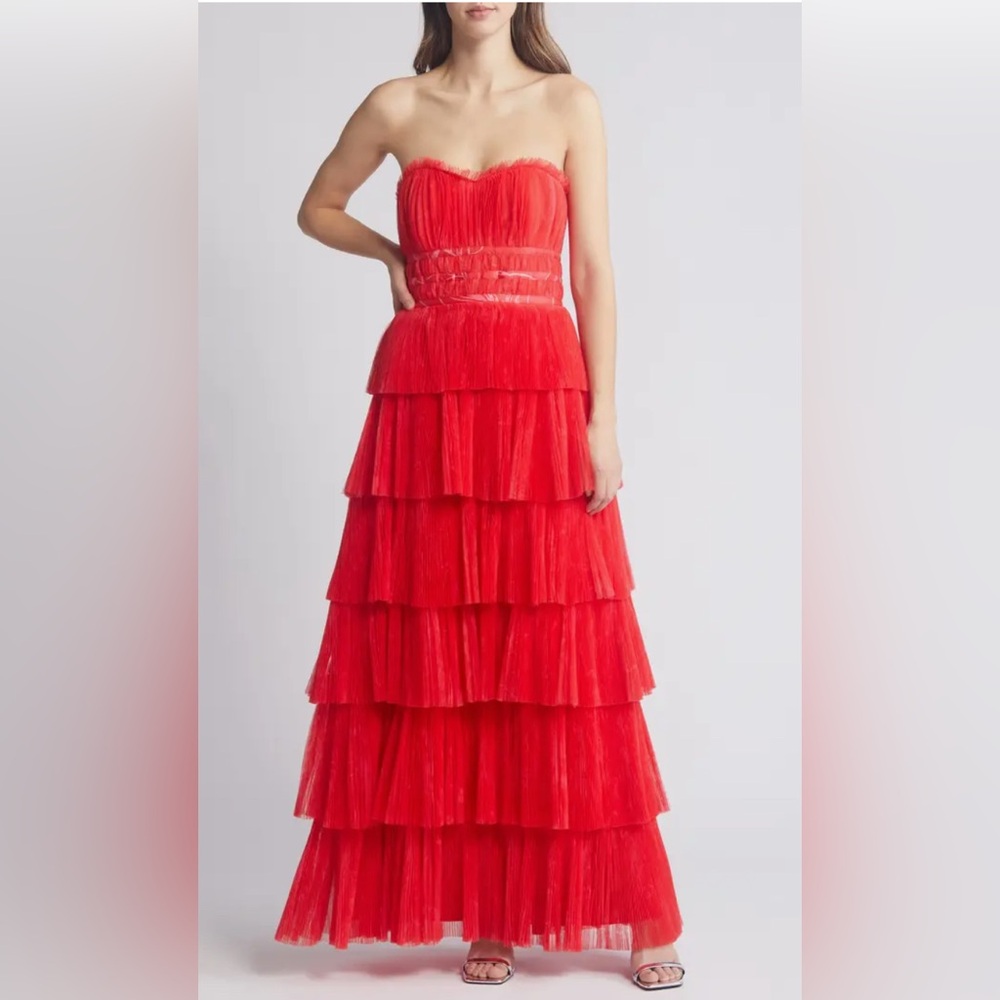 Hutch Design Strapless Gown